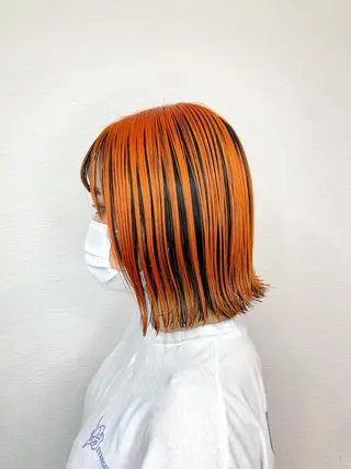 ショート カラー Stir Maison 大宮所属・ryuma/ボブ /透明感カラーのヘアスタイル