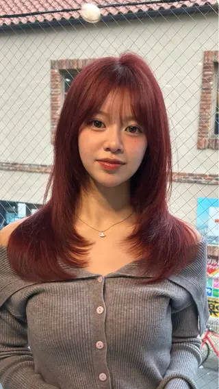 カラー 二宮 陽太のヘアスタイル