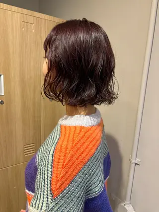 ミディアム LOREN＋透明感 オリーブhirokoのヘアスタイル