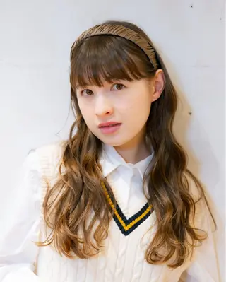 ロング 佐藤 由樹のヘアスタイル