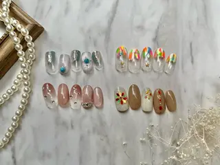 ネイル ネイルPetit Ribbonのネイルデザイン