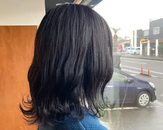 カラー 山本 嵩馬のヘアスタイル