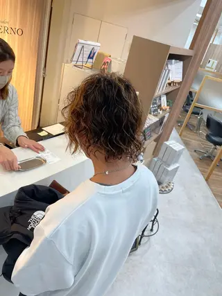 パーマ 【ヘアディレクター】 りくのヘアスタイル