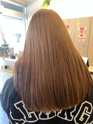 ロング カラー salowin suite 柏所属・髪質改善特化 専門美容師オクダ♂のヘアスタイル