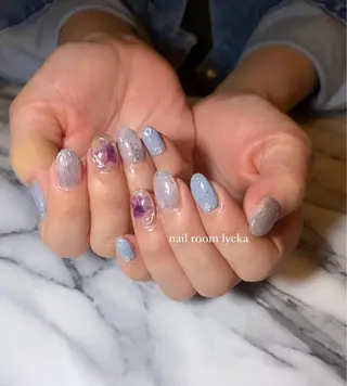 ネイル ﾈｲﾙﾙｰﾑﾘｯｶ 𝐦𝐚𝐲𝐮のネイルデザイン