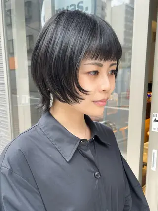 ショート ショートヘア💫 ハイトーン西田拓馬のヘアスタイル