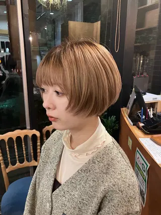 ショート 加藤 凌のヘアスタイル