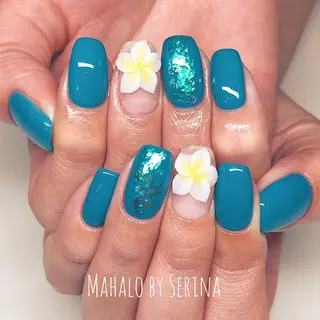 ショート カラー ネイル SUNNY BAE. SERINAのネイルデザイン