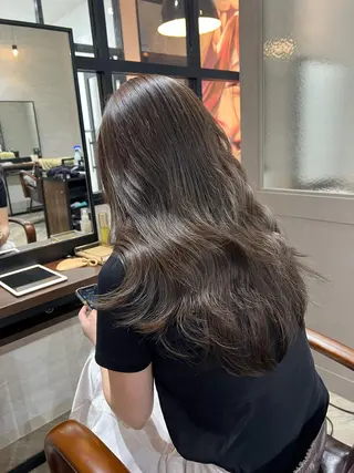 ロング カラー 顔まわり職人🇰🇷 韓国ヘア/KAITOのヘアスタイル