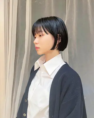 ショート ボブ/ショート 吉田竣のヘアスタイル