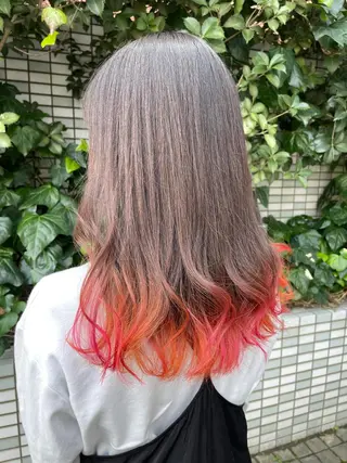 ミディアム カワシマ セイカのヘアスタイル