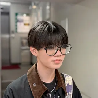 メンズ シャドウパーマ/縮毛 矯正/髪質改善/颯大のヘアスタイル