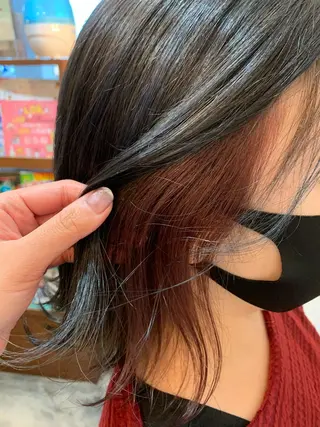 ミディアム カラー anno hair salon所属・艶カラー/ Nanamiのヘアスタイル