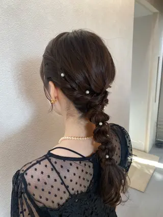 ヘアアレンジ LAMIN MEFULL 木場店所属・篠田 千佳のヘアスタイル