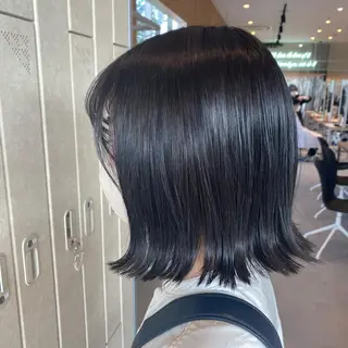 ミディアム カラー hair S.coeur emu所属・黒木 日那のヘアスタイル