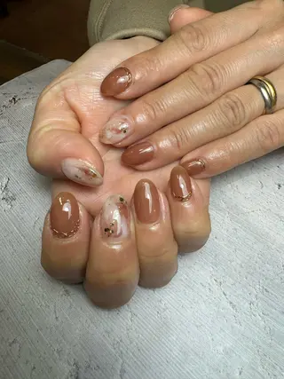 ネイル nail&eyelash mate所属・京都/東向日/桂 ayumiのネイルデザイン