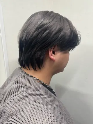 ショート カラー メンズ パーマ/ハイトーン /吉田眞のヘアスタイル