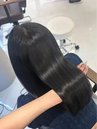 セミロング 大林 菜海のヘアスタイル