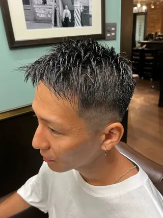 ショート メンズ 千葉 奈央のヘアスタイル