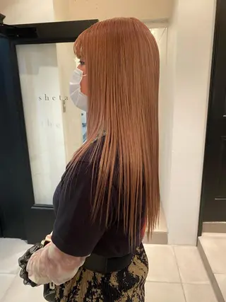 ロング カラー riria/ボブ /ブラウンカラー🎀のヘアスタイル