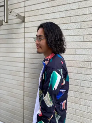 ミディアム パーマ メンズ 安住 千明のマツエク・マツパデザイン