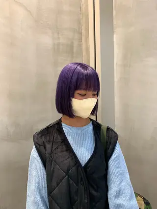 カラー Niina→ anan AVEDAのヘアスタイル