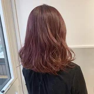 セミロング カラー 髪質改善period.所属・いしかわまい🎀 髪質改善特価サロンのヘアスタイル