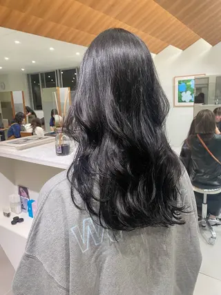 ロング 🎀透明感× 暖色カラーつな🎀のヘアスタイル