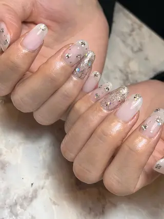 セミロング nail&eyelash   NICO所属・KINUGASA YUKAのネイルデザイン