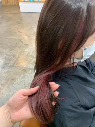 ミディアム カラー hair living　Liko 池袋西口店所属・しば たのヘアスタイル