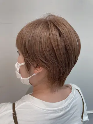 ショート カラー 🦖鶴岡香純🦖 育休中のヘアスタイル