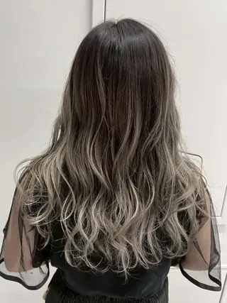 ロング カラー 【公式】amble luxe 中野のヘアスタイル
