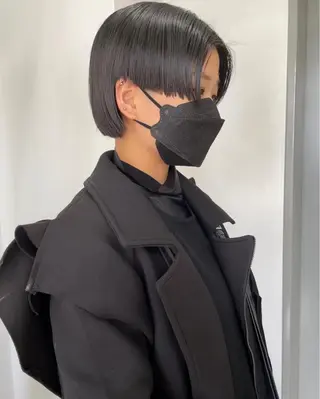 ショート Loom.所属・村上雅人 ナチュラルモードのヘアスタイル