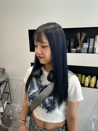 カラー ルイ☆【ボブ/メンズ /酸性ストレート】のヘアスタイル