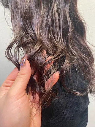 セミロング カラー パーマ指名No1 /namiのヘアスタイル