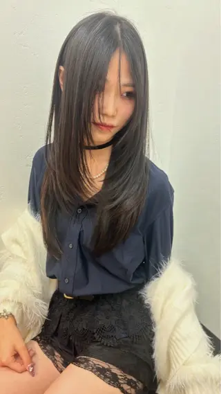 ロング カラー レイヤーカット ♥kanaのヘアスタイル