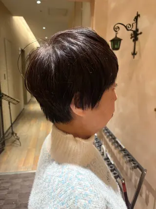 ショート 田内 満里奈のヘアスタイル