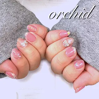 ネイル orchid ♡オーキッドのネイルデザイン