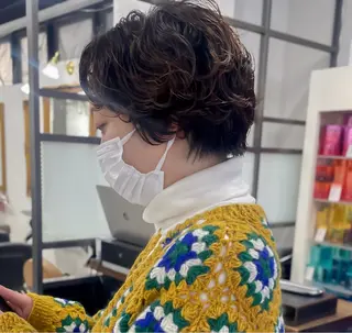 ショート magne所属・イワミ ナリサトのヘアスタイル