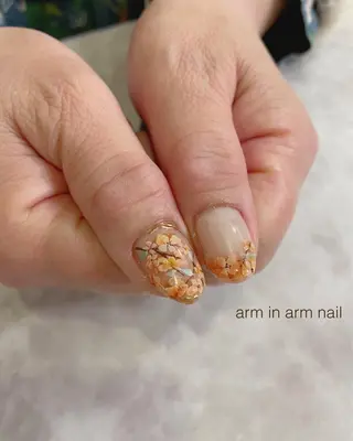 ネイル arm in arm ︎✿Yamamotoのマツエク・マツパデザイン