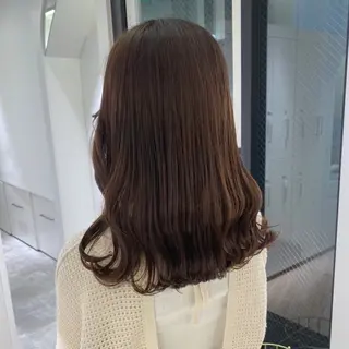 セミロング カラー ParveMix￤ 出石 菜々🥂のヘアスタイル