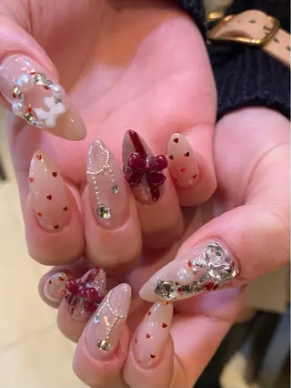 セミロング Nail Salon Coffret西中島店所属・coffret　酒井 萌のネイルデザイン