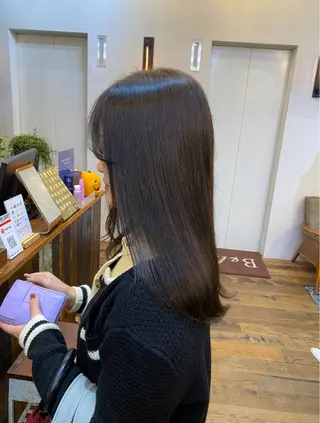 ロング kahona/カラー /パーマ/銀座のヘアスタイル