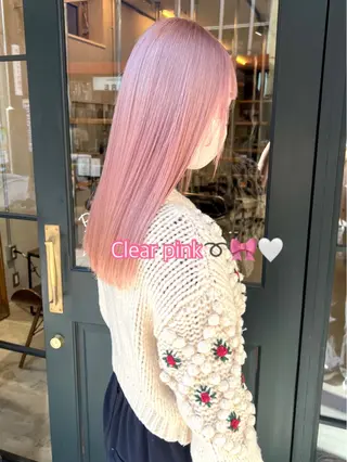 ロング Asobi所属・透明感♡くすみカラー 🍏Haruka🍏のヘアスタイル