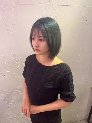 ミディアム カラー カットモデル募集 Gakutoのヘアスタイル