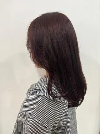 カラー 🎀艶カラー/ヘアメ しおり🎀のヘアスタイル