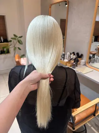 セミロング カラー 🫧髪質改善/Wカラ ー 暖色 🌸桜🌸のヘアスタイル