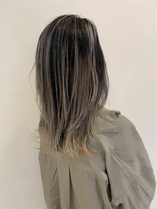 カラー ブリーチなし/髪質 改善/エクステ✨天夕のヘアスタイル