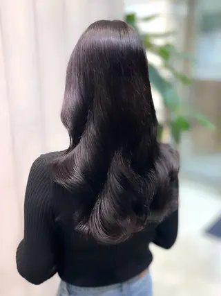 セミロング カラー ヘアアレンジ GO TODAY SHAiRE SALON 原宿verno店所属・完全💗マンツーマン marinのヘアスタイル