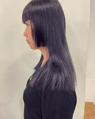 ロング カラー パーマ 吉田一輝 外国人パーマのヘアスタイル